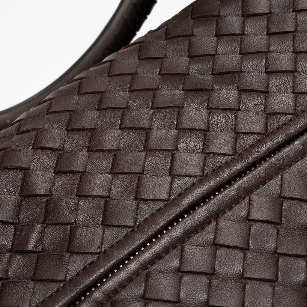 Bottega Veneta Intrecciato Nappa Montaigne Small Satchel (SHF-4lcw1Z)