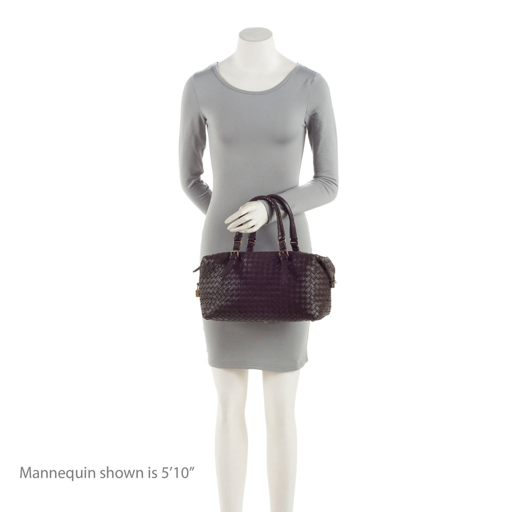 Bottega Veneta Intrecciato Nappa Montaigne Small Satchel (SHF-4lcw1Z)