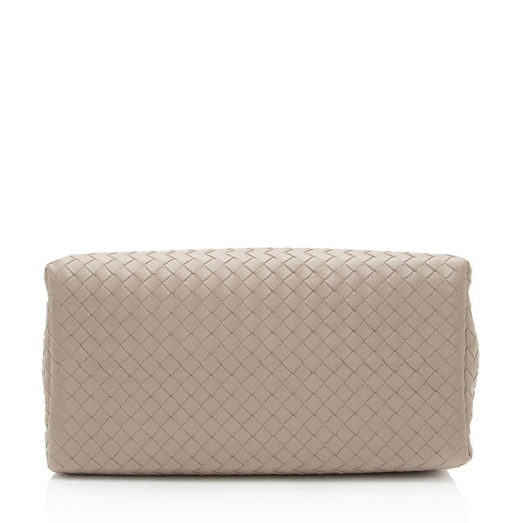 Bottega Veneta Intrecciato Nappa Roma Small Satchel (SHF-D3tcZO)