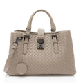 Bottega Veneta Intrecciato Nappa Roma Small Satchel (SHF-D3tcZO)