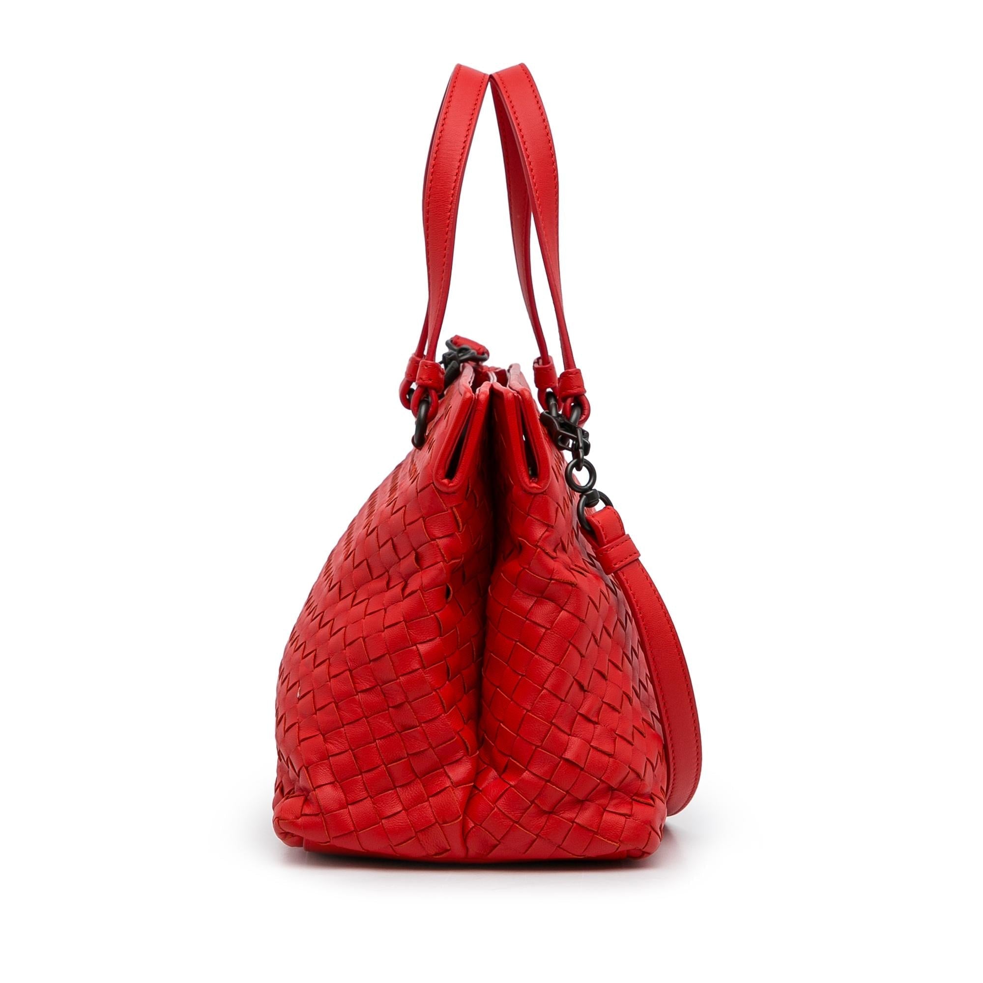 Bottega Veneta Intrecciato Nappa Satchel (SHG-iiquHH)