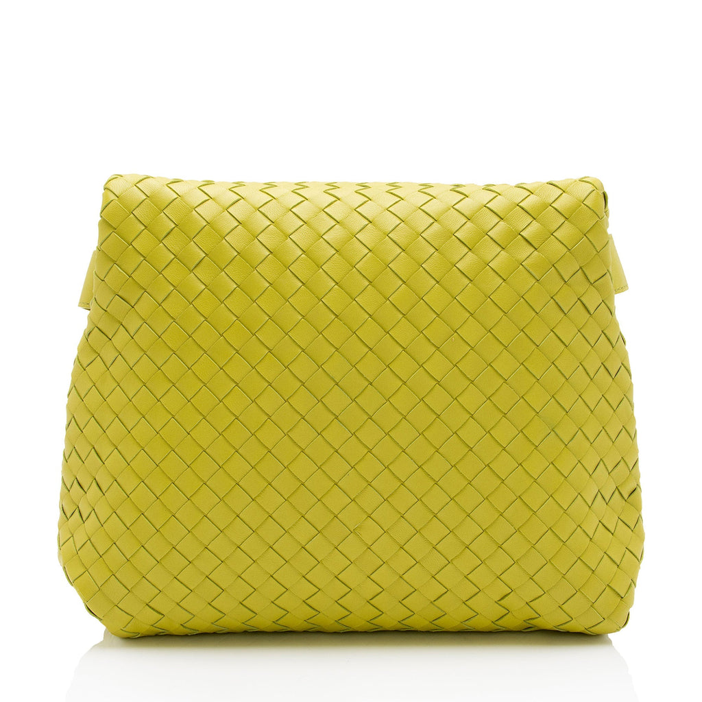 Bottega Veneta Intrecciato Nappa The Fold Crossbody (SHF-FmTNDh)