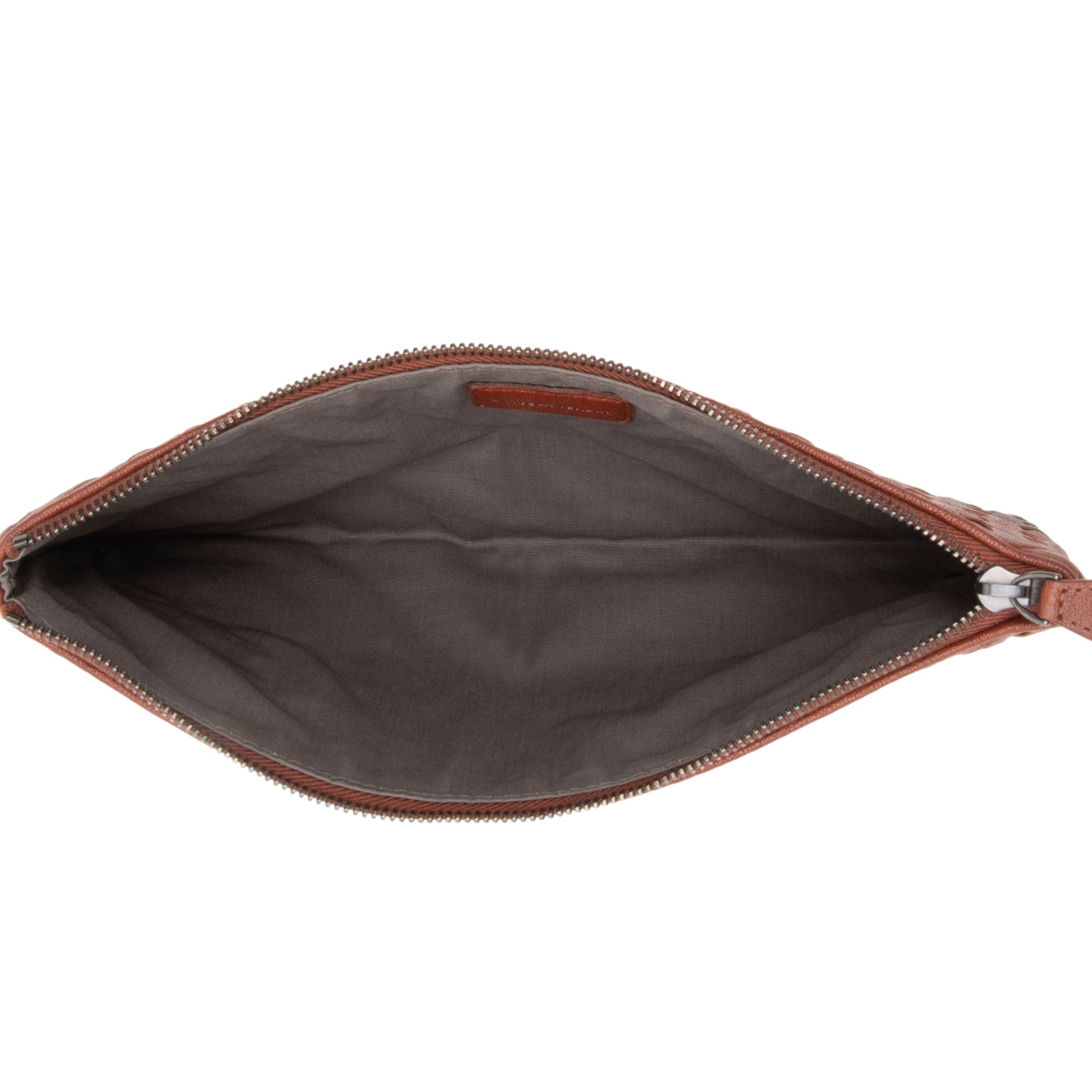 Bottega Veneta Intrecciato Nappa Tricolor Zip Pouch (SHF-y50aov)