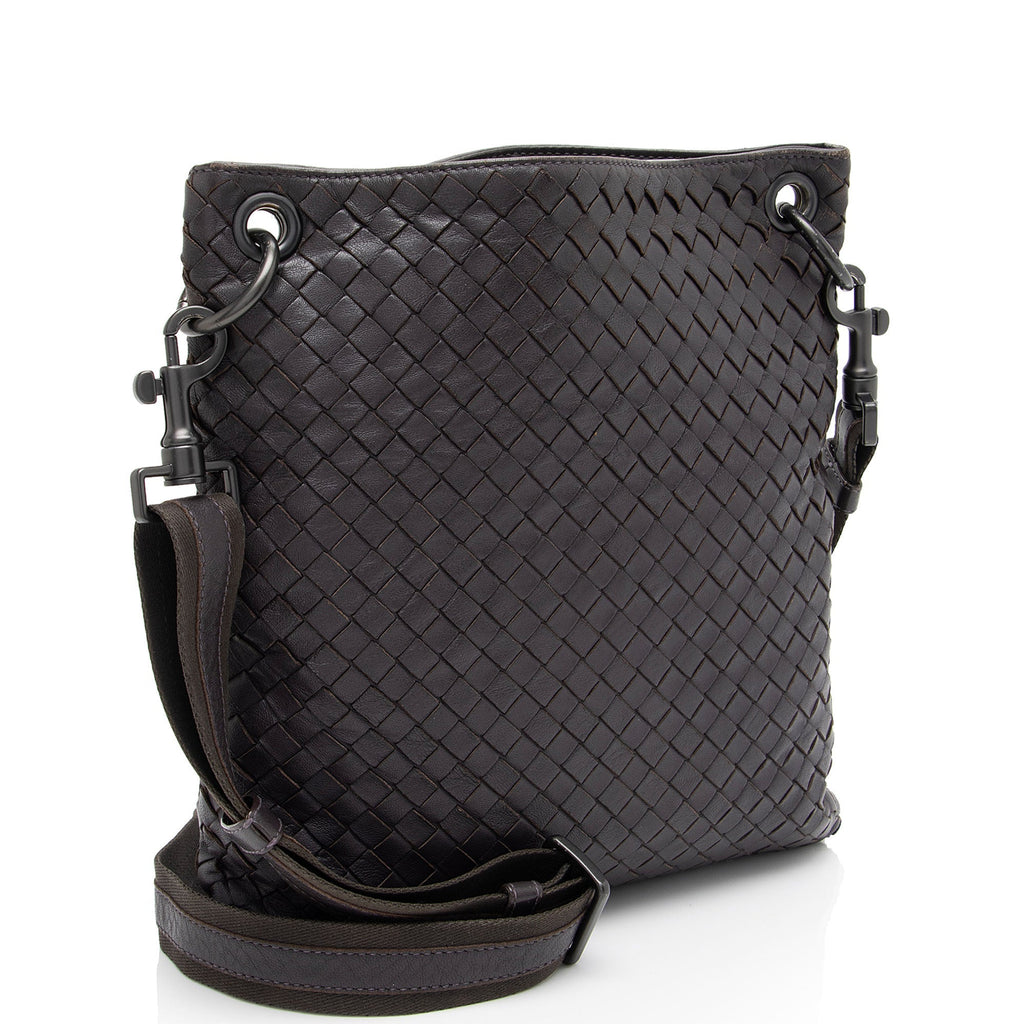 Bottega Veneta Intrecciato Nappa VN Messenger (SHF-hB4xyD)