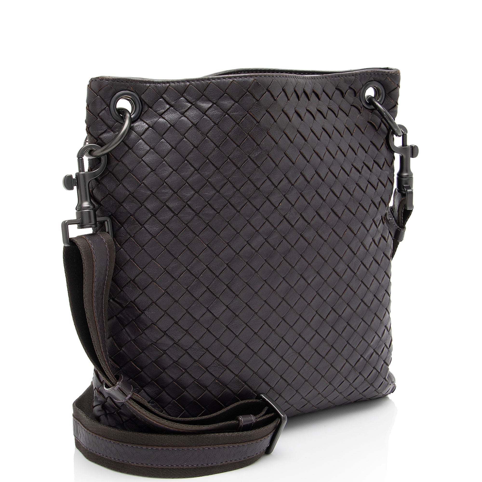 Bottega Veneta Intrecciato Nappa VN Messenger (SHF-hB4xyD)