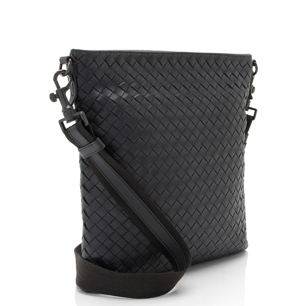 Bottega Veneta Intrecciato Nappa VN Messenger (SHF-F0xm6E)