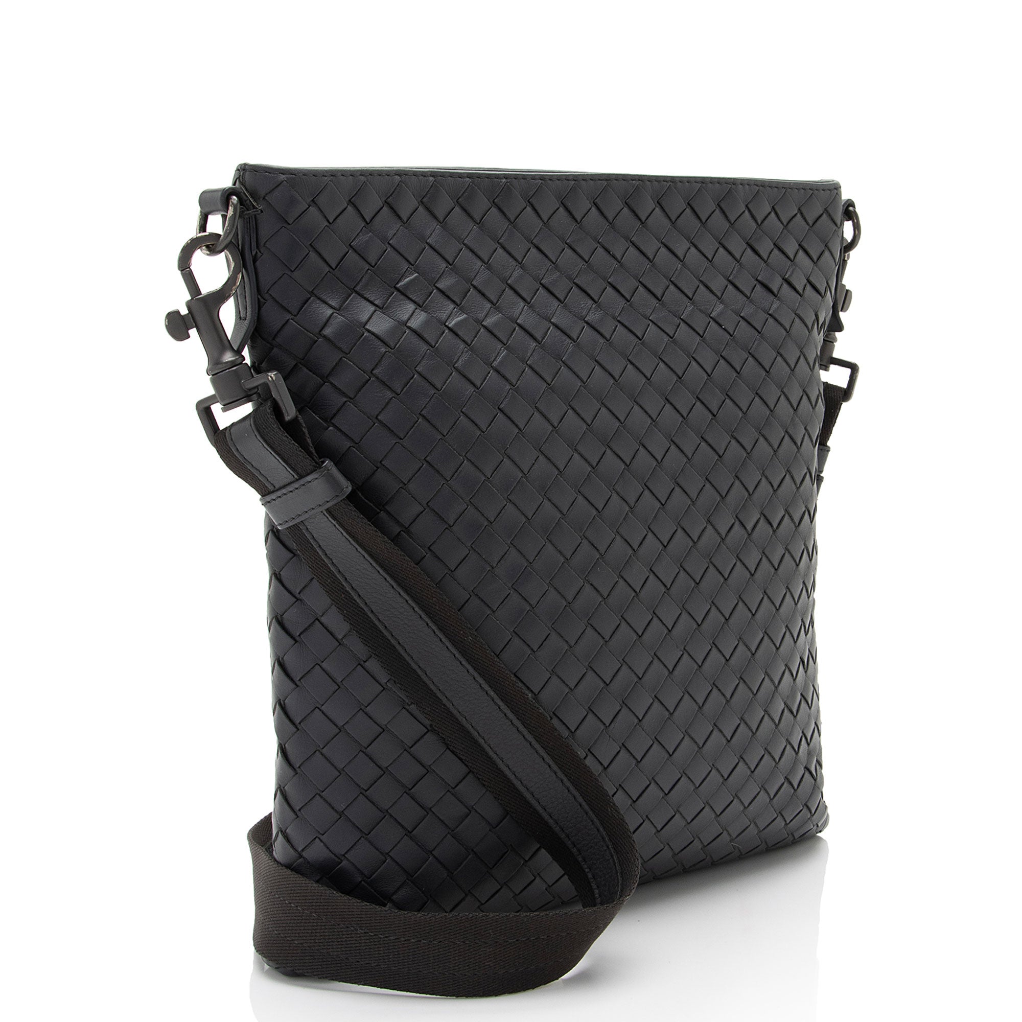 Bottega Veneta Intrecciato Nappa VN Messenger (SHF-F0xm6E)