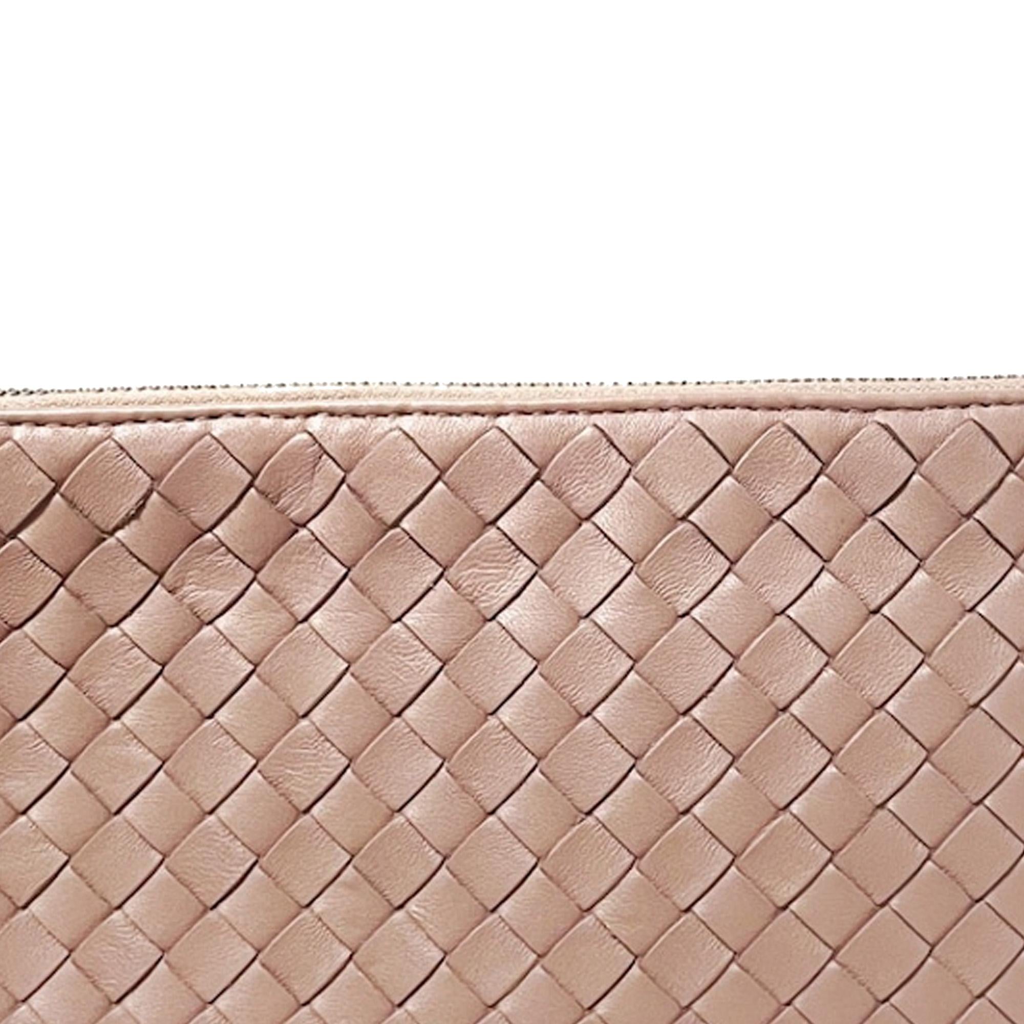 Bottega Veneta Intrecciato Nappa Wallet On Chain (SHG-eEcx1f)