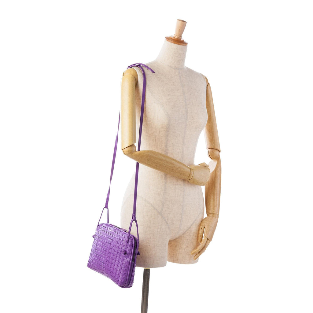 Bottega Veneta Intrecciato Nodini Crossbody (SHG-RyrbLt)