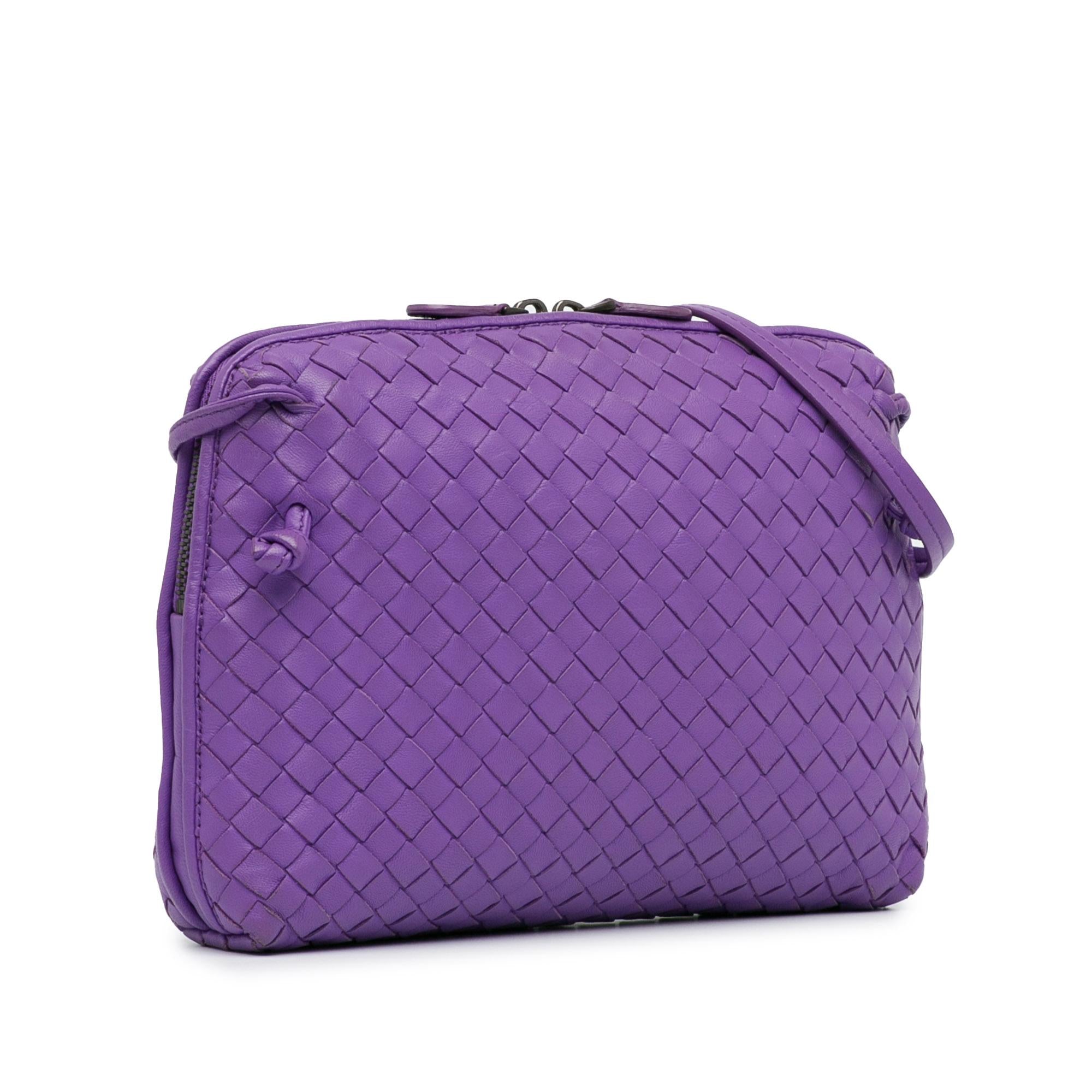 Bottega Veneta Intrecciato Nodini Crossbody (SHG-RyrbLt)