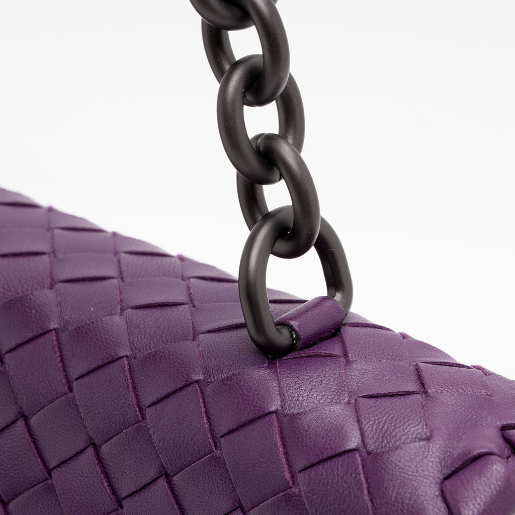 Bottega Veneta Intrecciato Olimpia Small Shoulder Bag (SHF-7zBWtQ)