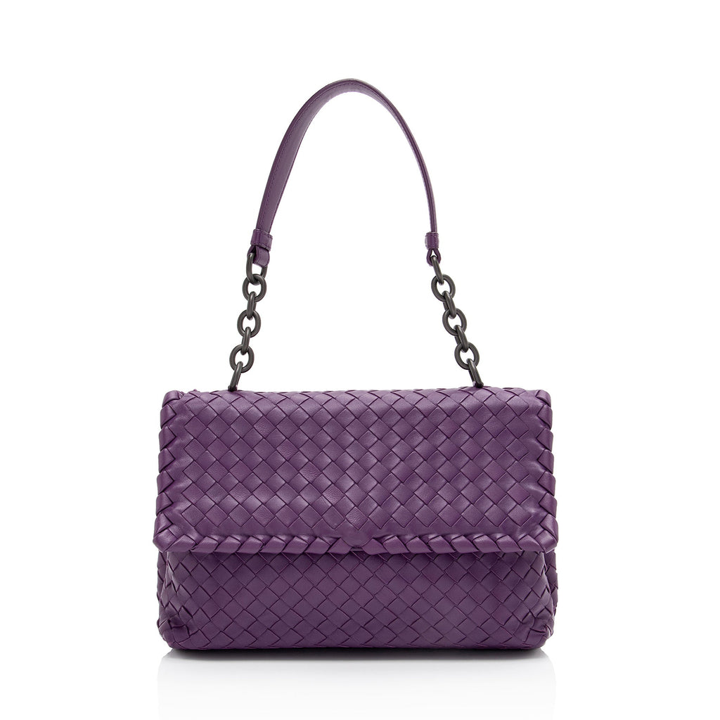 Bottega Veneta Intrecciato Olimpia Small Shoulder Bag (SHF-7zBWtQ)
