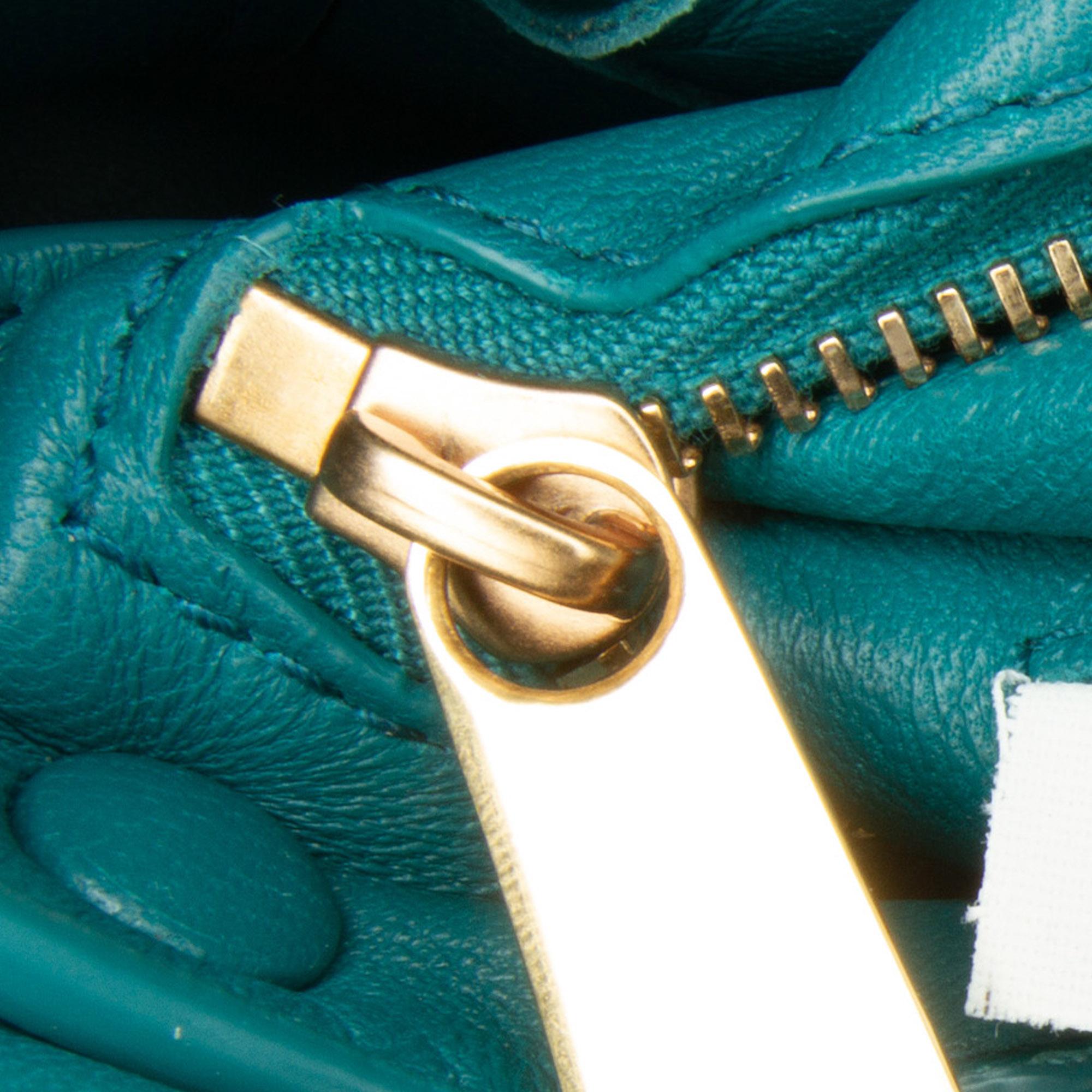 Bottega Veneta Intrecciato Padded Chain Cassette Satchel (SHG-9kIfzC)