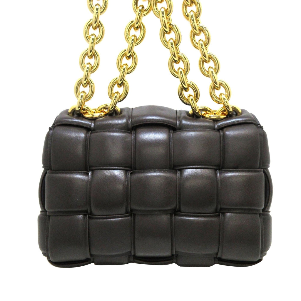 Bottega Veneta Intrecciato Padded Chain Cassette (SHG-KAIWOl)