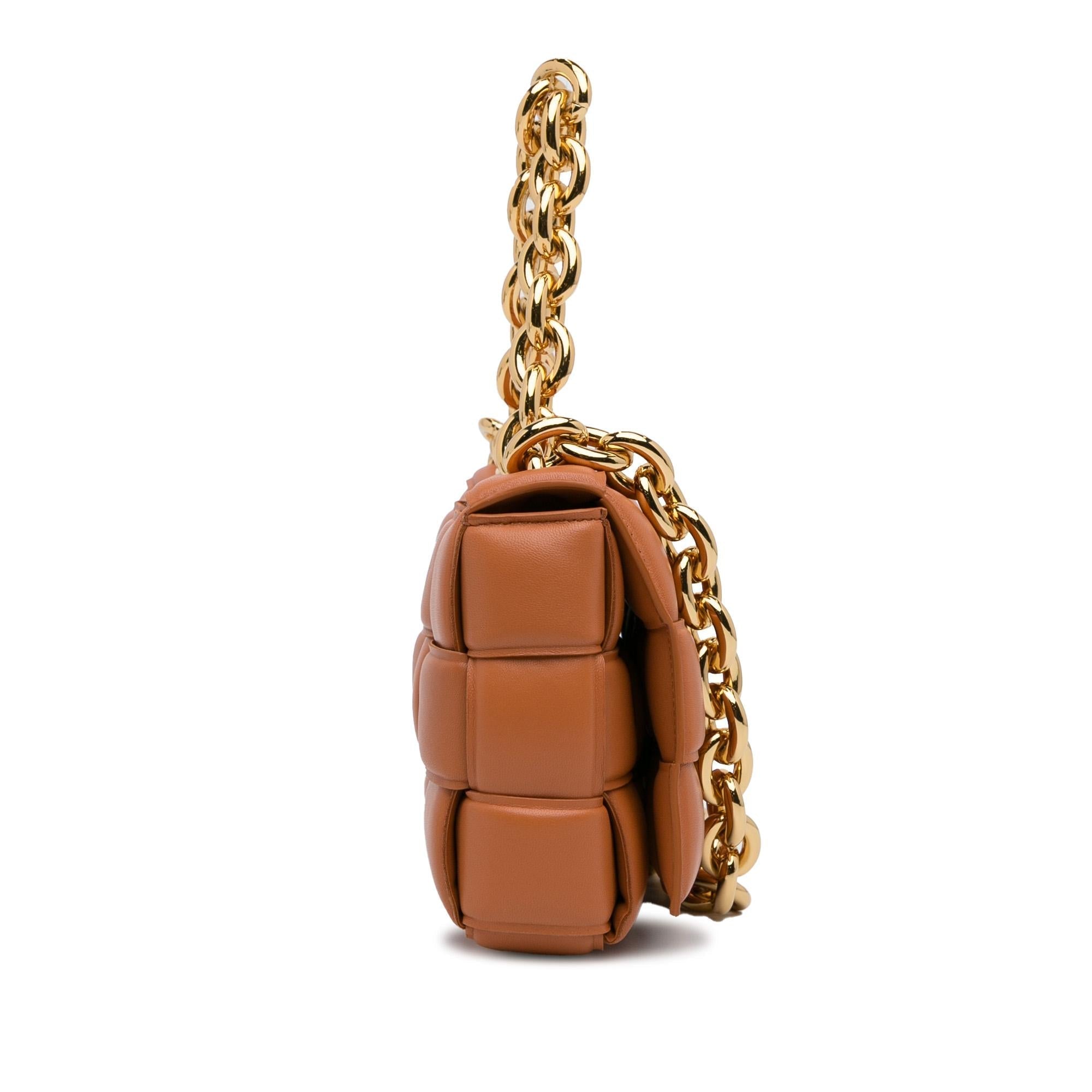 Bottega Veneta Intrecciato Padded Chain Cassette (SHG-vEzm0m)