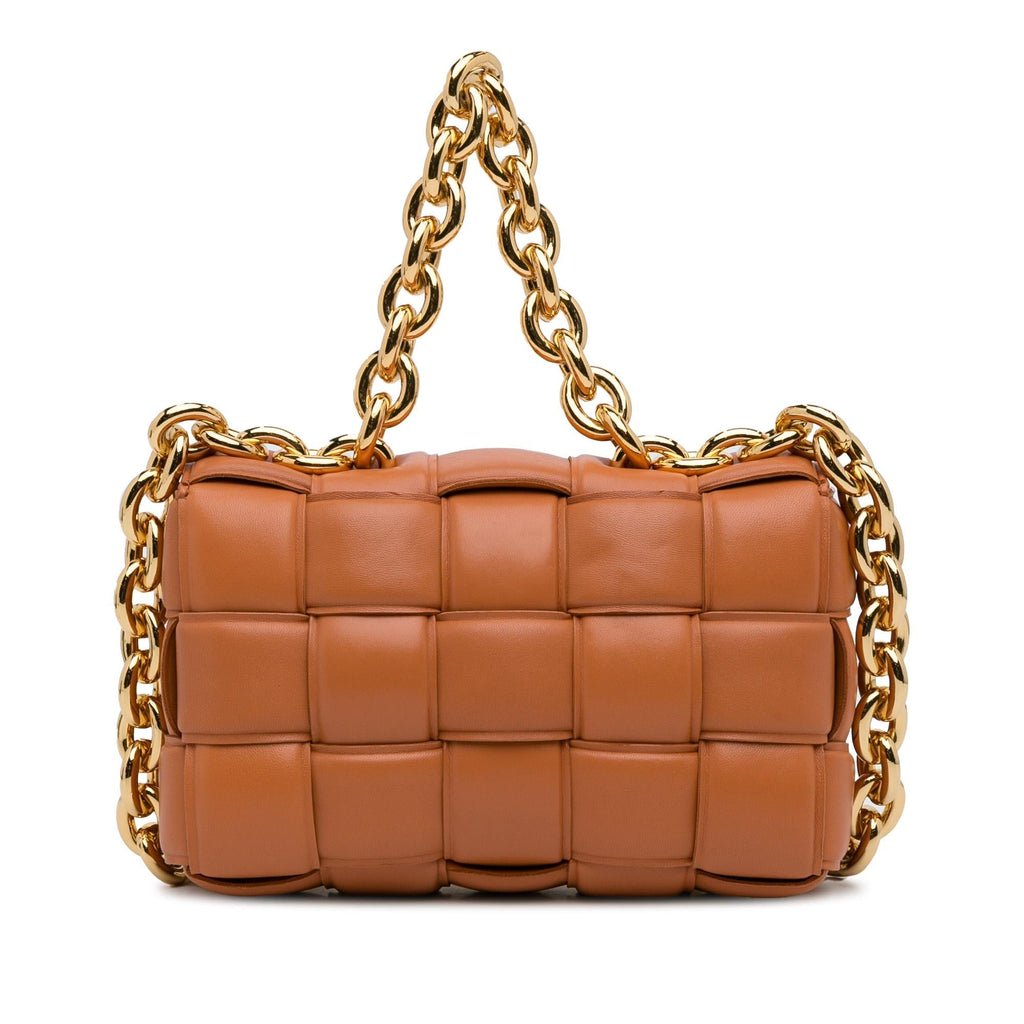 Bottega Veneta Intrecciato Padded Chain Cassette (SHG-vEzm0m)