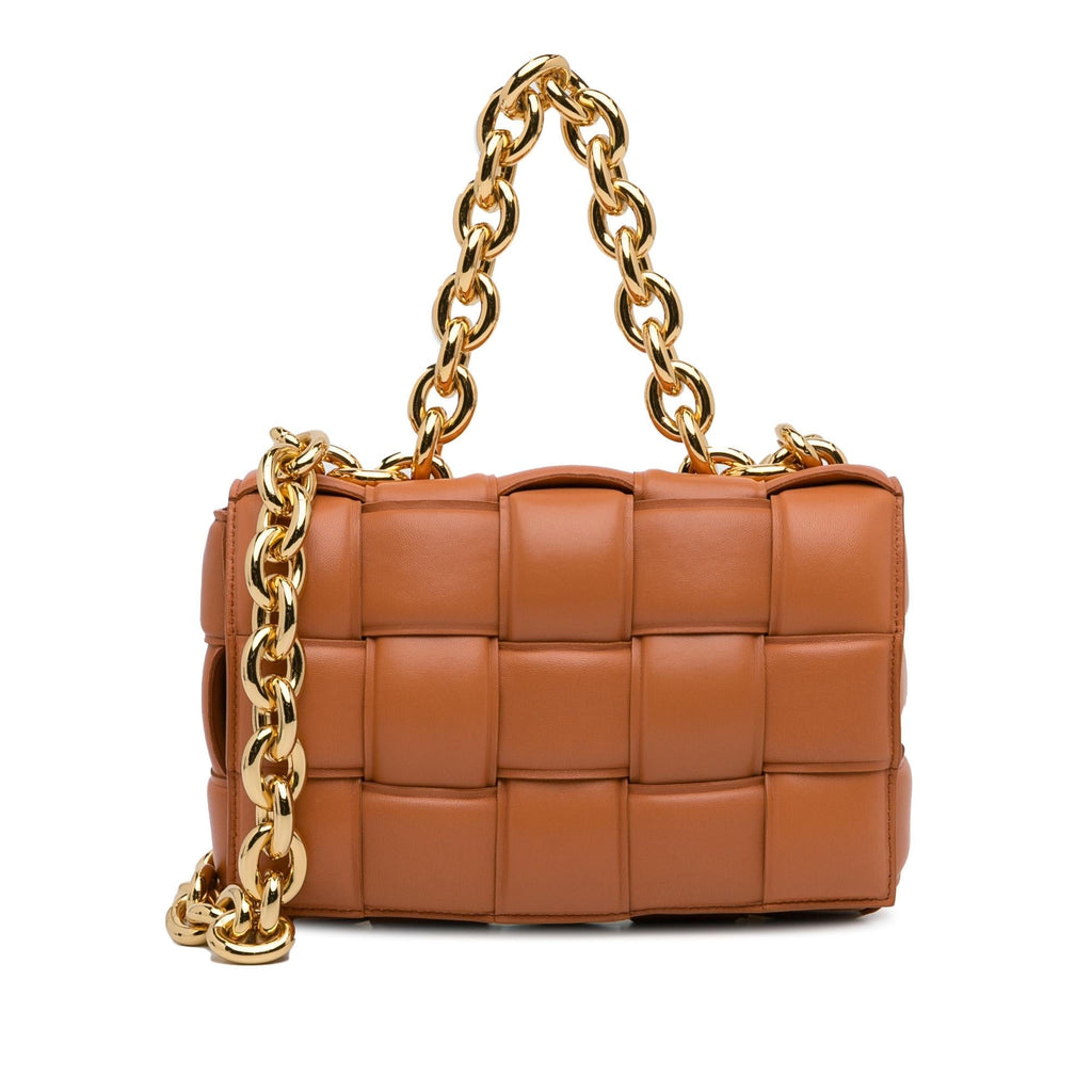 Bottega Veneta Intrecciato Padded Chain Cassette (SHG-vEzm0m)
