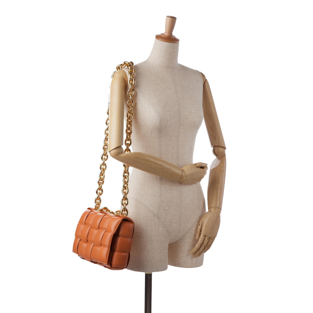 Bottega Veneta Intrecciato Padded Chain Cassette (SHG-vEzm0m)