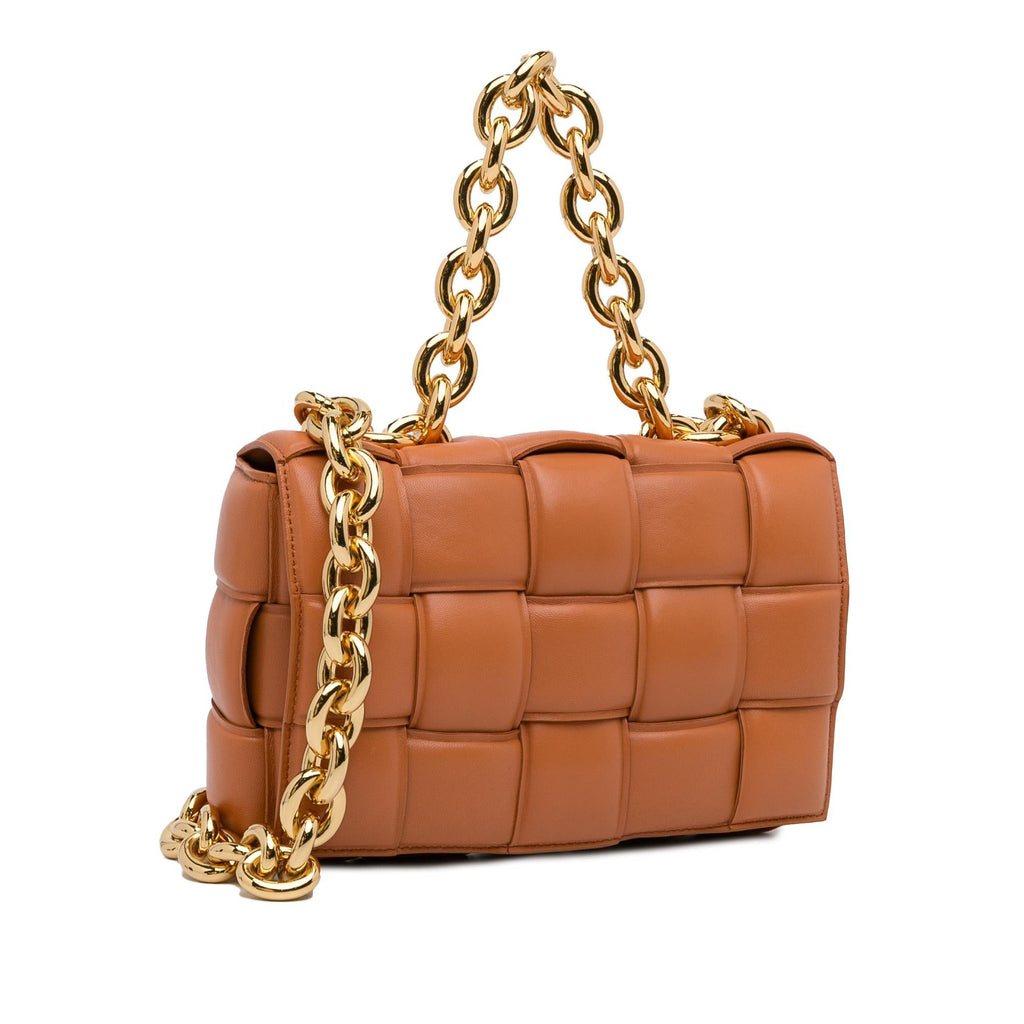 Bottega Veneta Intrecciato Padded Chain Cassette (SHG-vEzm0m)