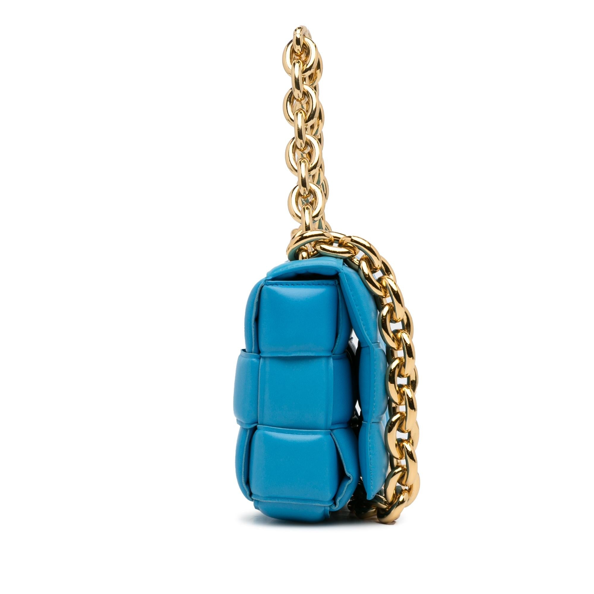 Bottega Veneta Intrecciato Padded Chain Cassette (SHG-wgXELF)