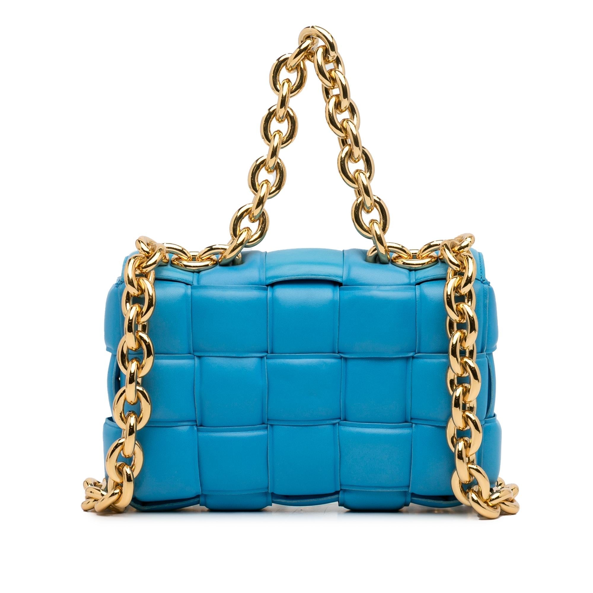 Bottega Veneta Intrecciato Padded Chain Cassette (SHG-wgXELF)