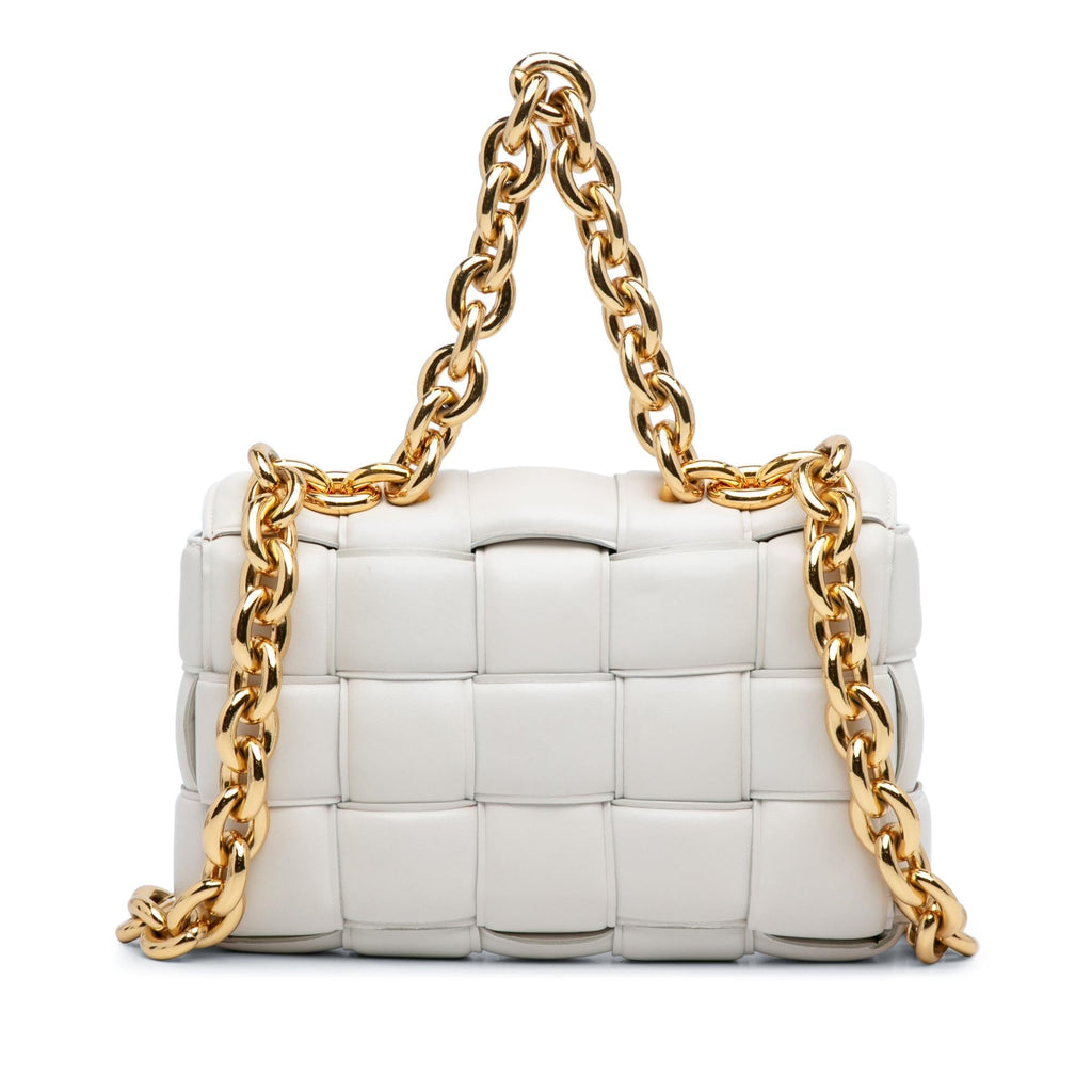 Bottega Veneta Intrecciato Padded Chain Cassette (SHG-RRpNus)