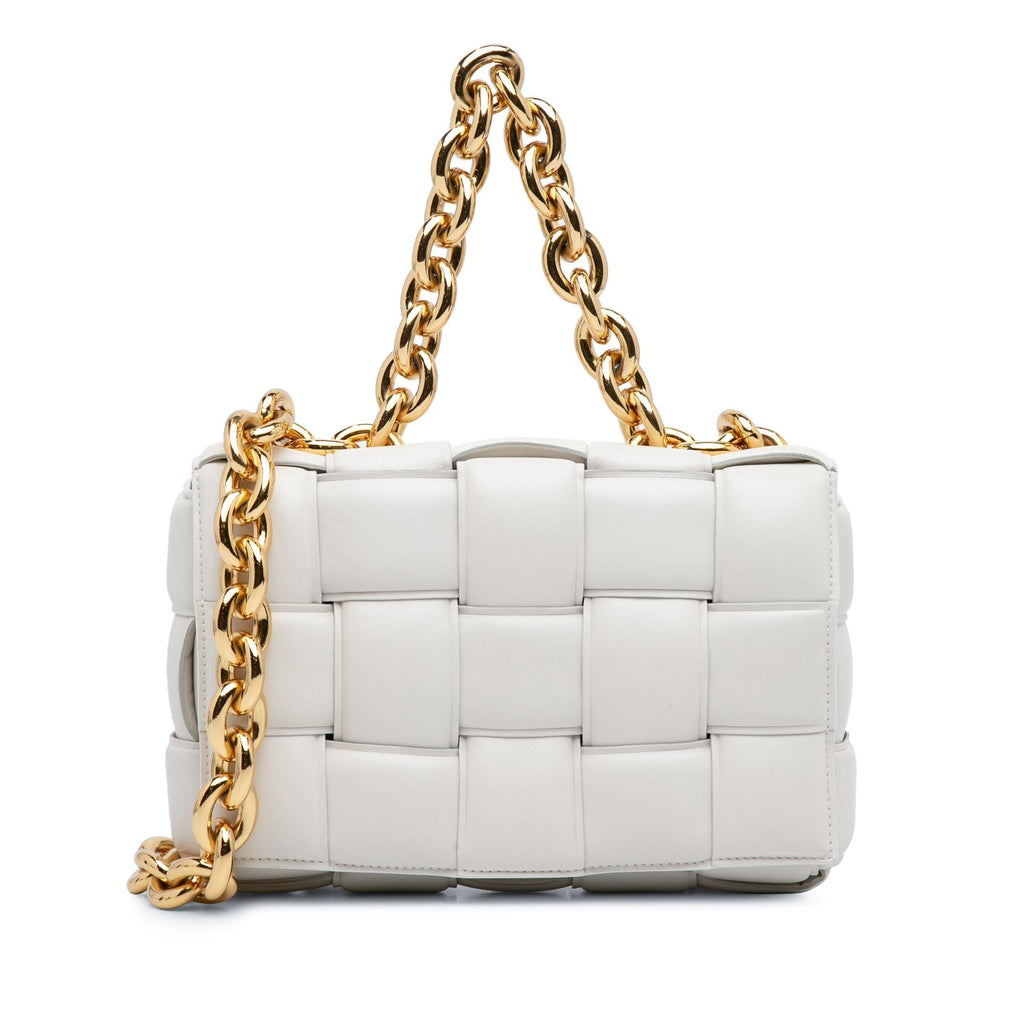 Bottega Veneta Intrecciato Padded Chain Cassette (SHG-RRpNus)