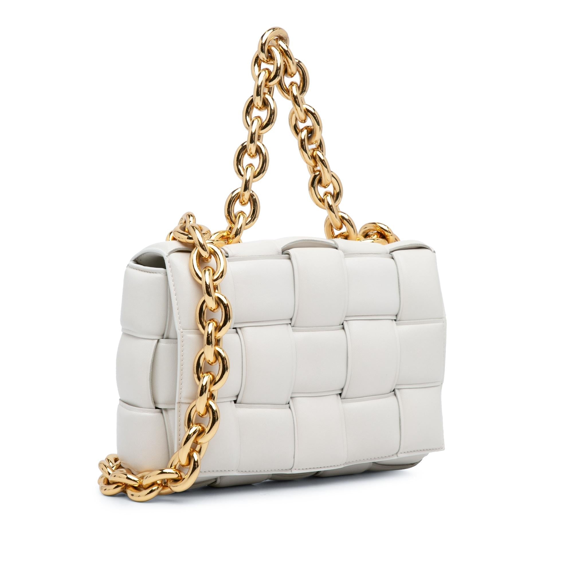 Bottega Veneta Intrecciato Padded Chain Cassette (SHG-RRpNus)