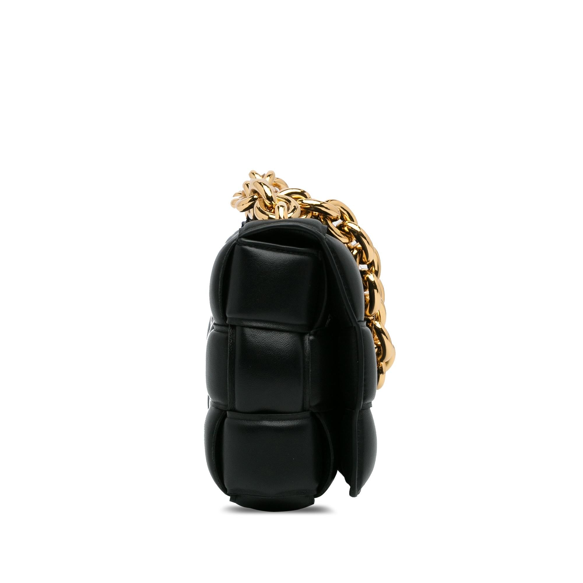 Bottega Veneta Intrecciato Padded Chain Cassette (SHG-MLGNZm)