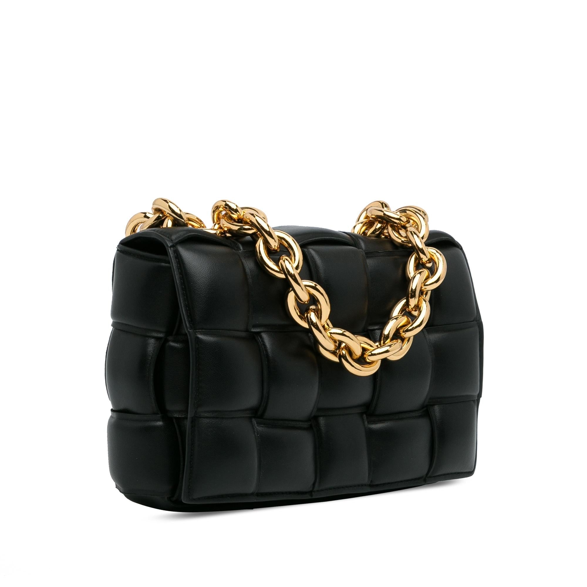 Bottega Veneta Intrecciato Padded Chain Cassette (SHG-MLGNZm)