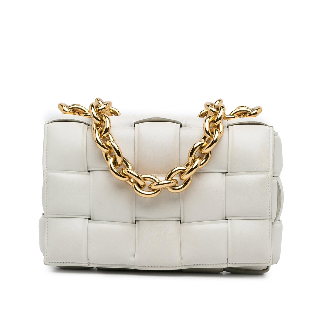 Bottega Veneta Intrecciato Padded Chain Cassette (SHG-KDOWag)