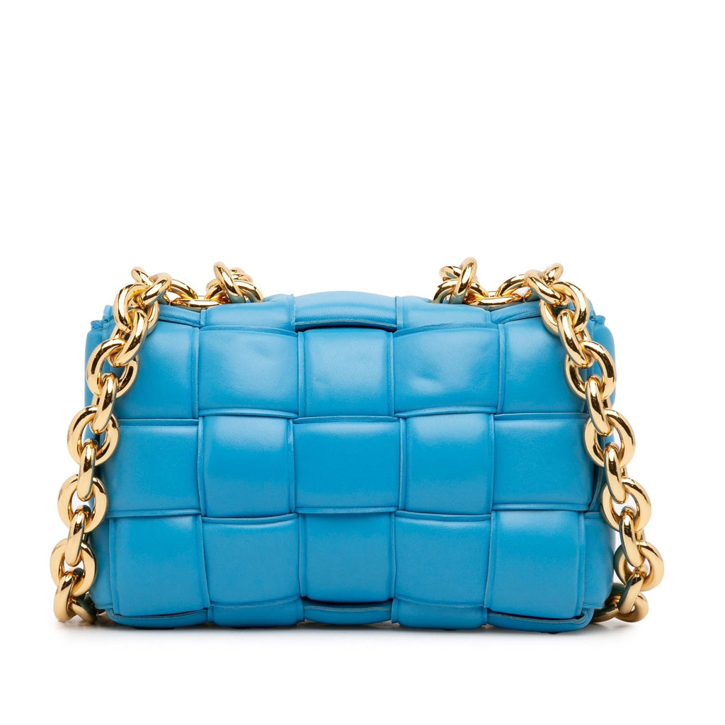Bottega Veneta Intrecciato Padded Chain Cassette (SHG-yQT9gM)