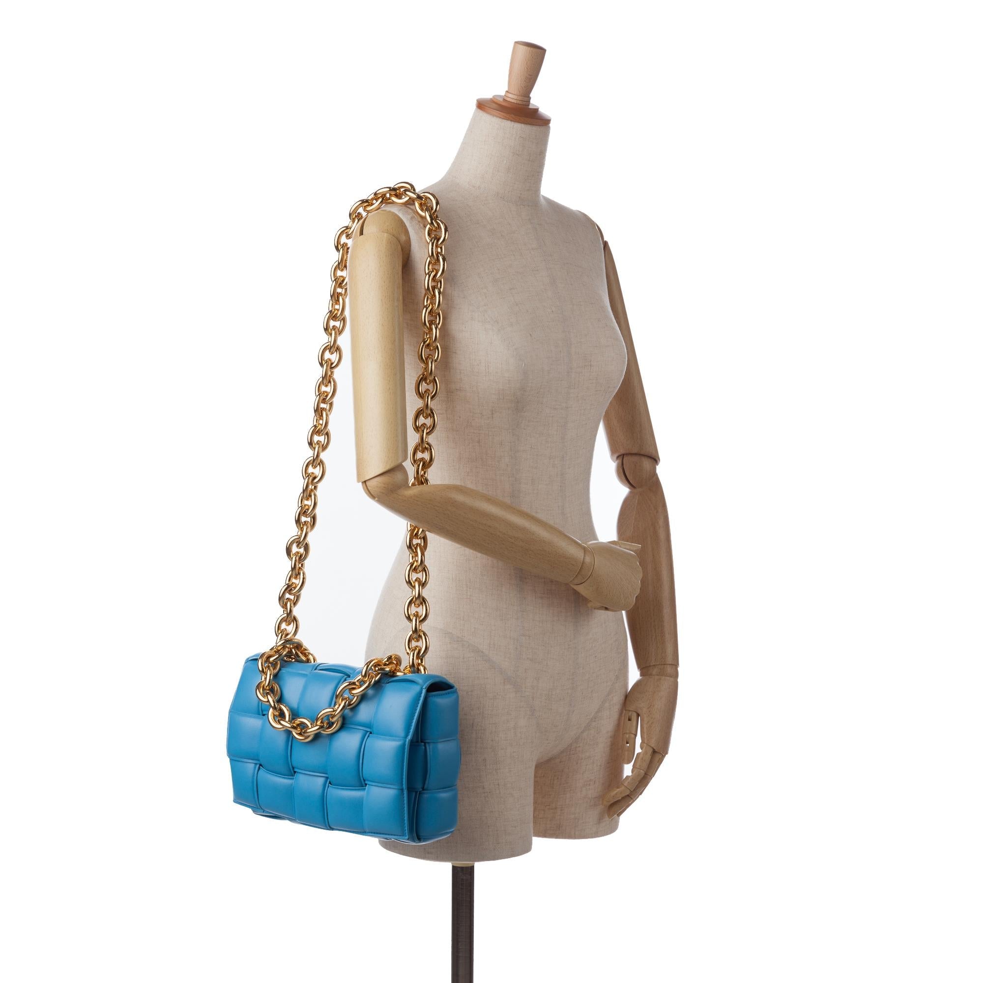 Bottega Veneta Intrecciato Padded Chain Cassette (SHG-yQT9gM)
