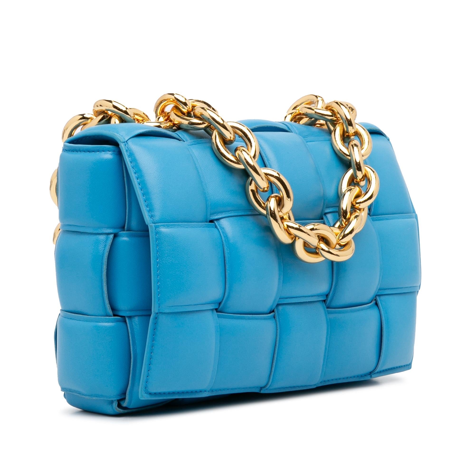 Bottega Veneta Intrecciato Padded Chain Cassette (SHG-yQT9gM)