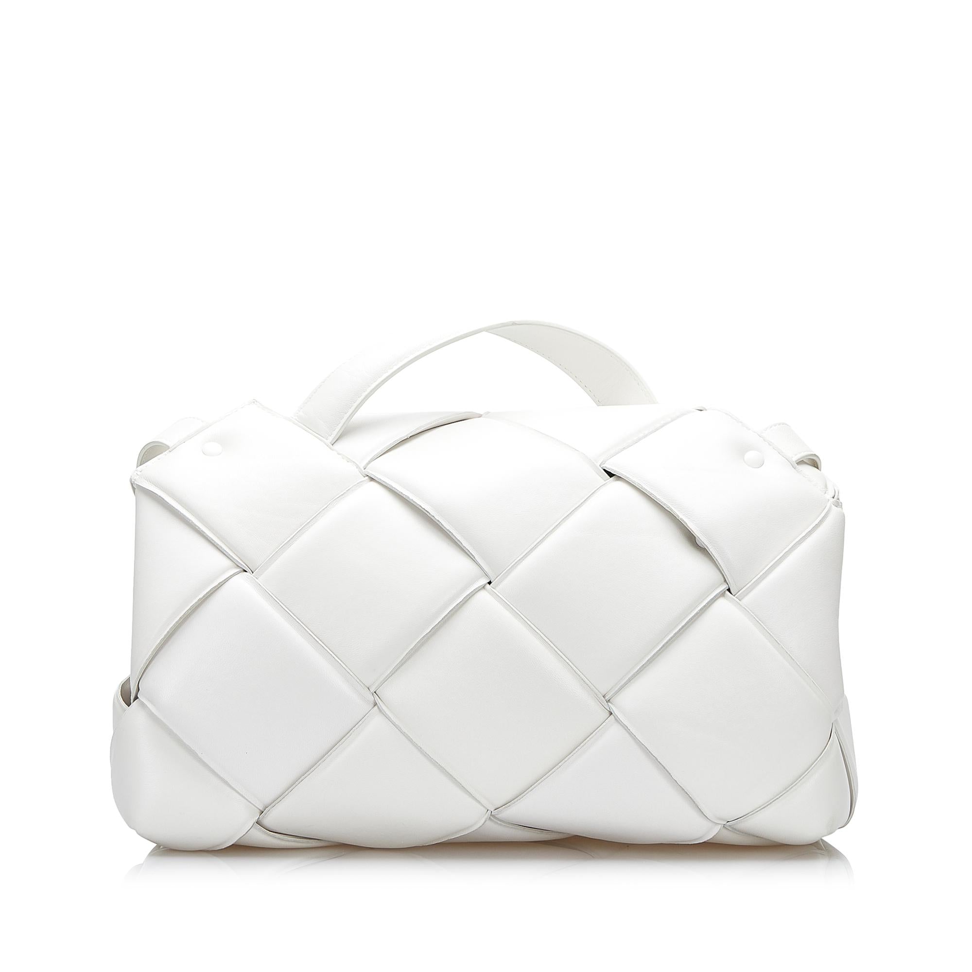 Bottega Veneta Intrecciato Padded Leather Satchel (SHG-evdA4X)