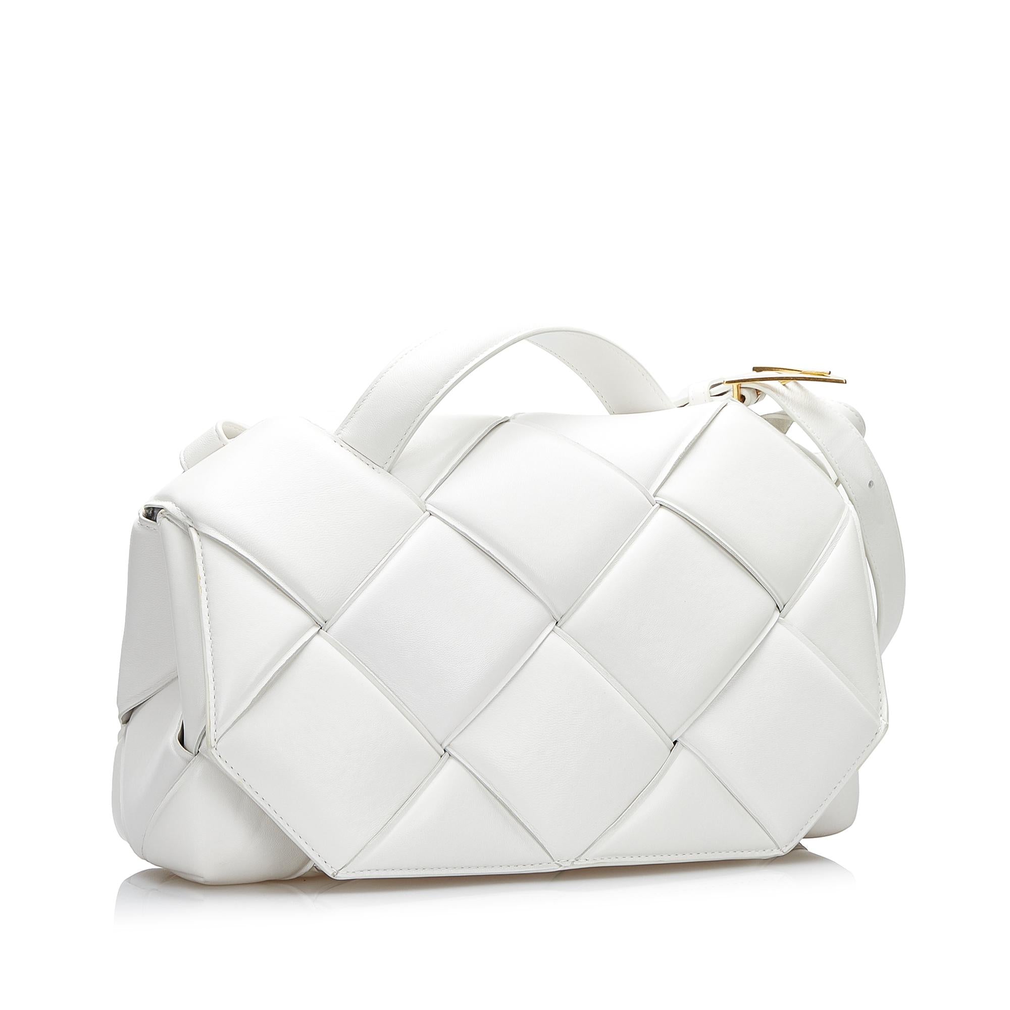 Bottega Veneta Intrecciato Padded Leather Satchel (SHG-evdA4X)