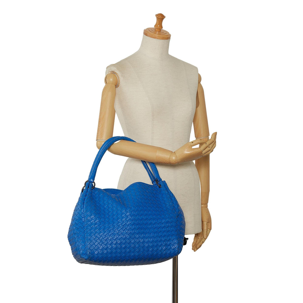 Bottega Veneta Intrecciato Parachute Tote (SHG-D1oXY7)