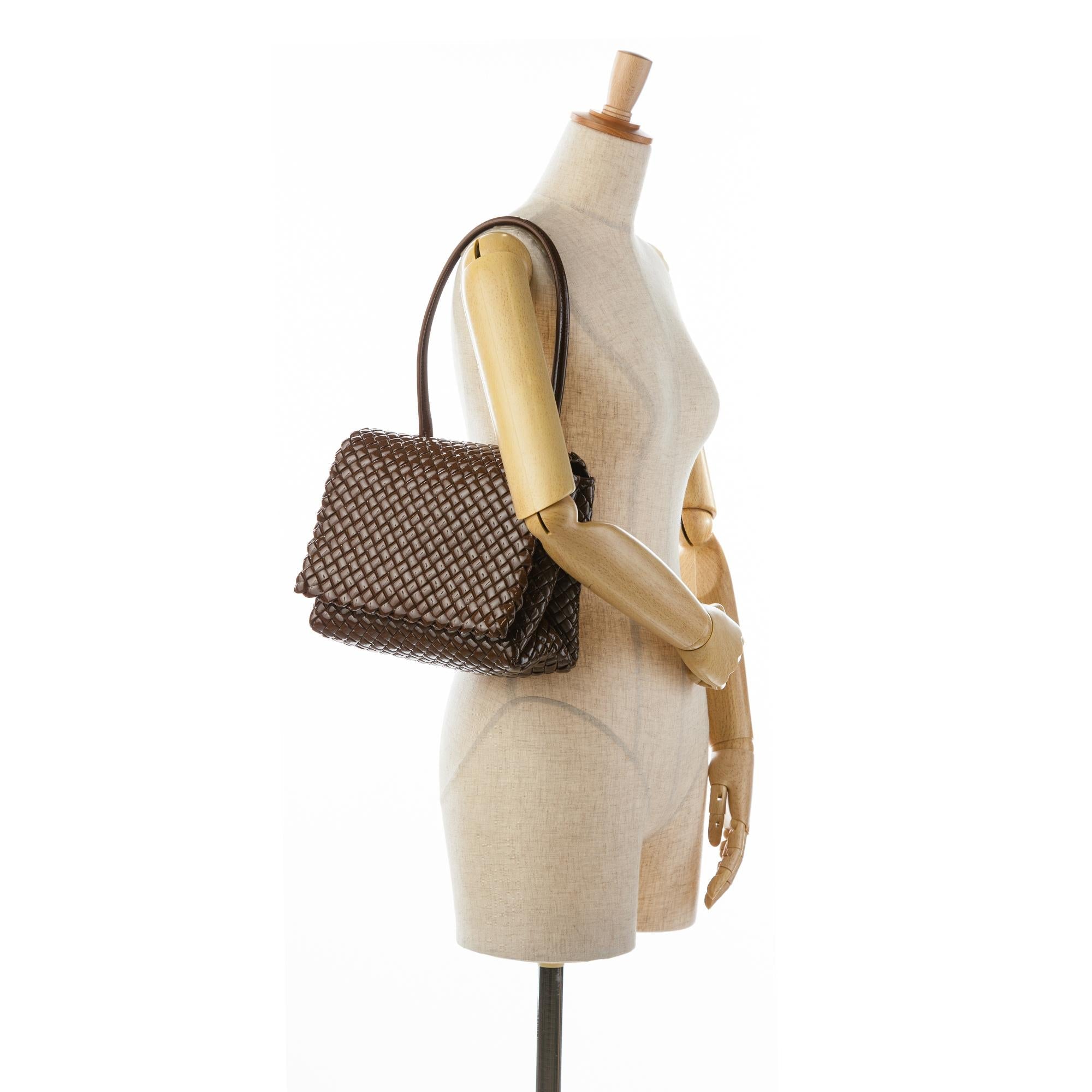 Bottega Veneta Intrecciato Patent Patti (SHG-YdRSqS)