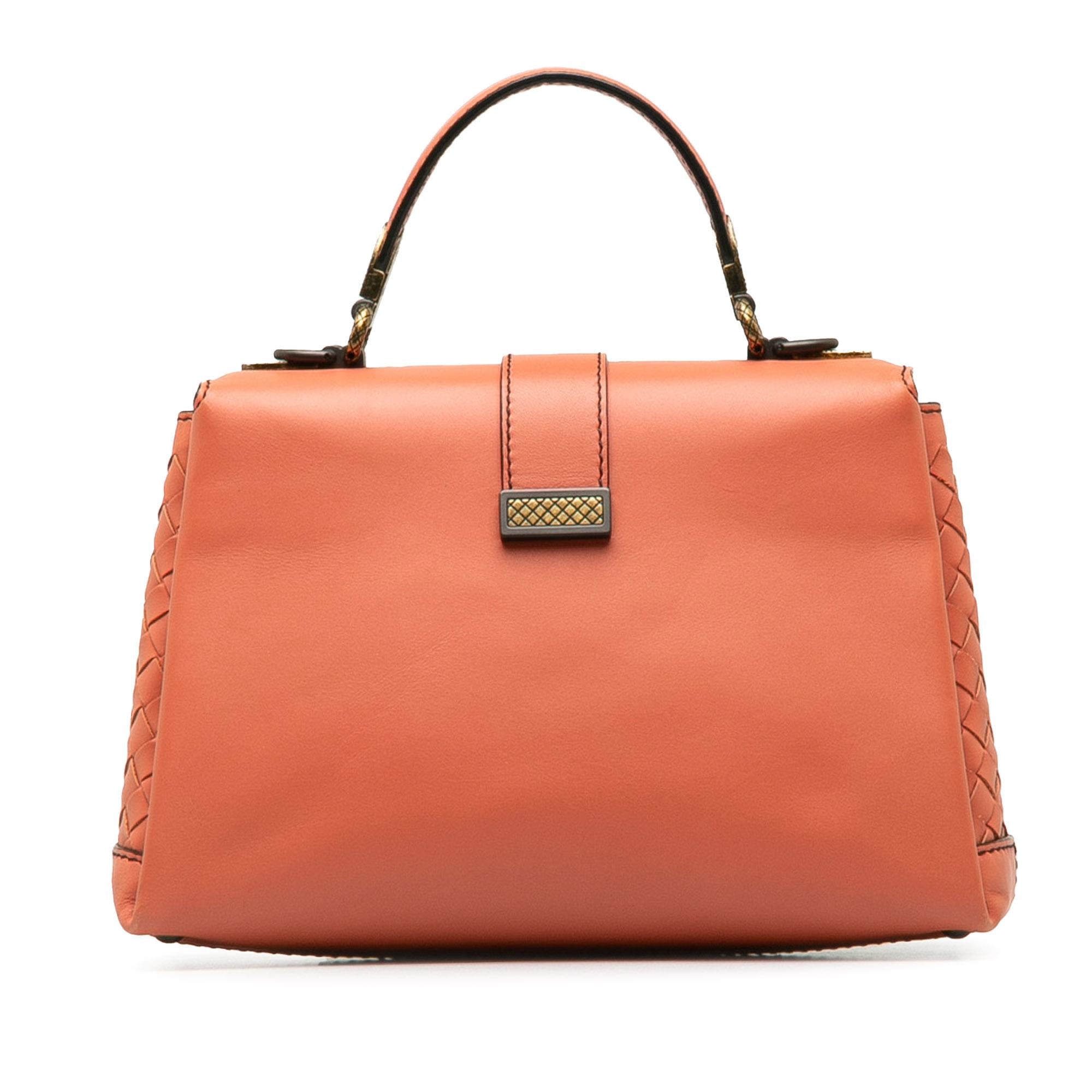 Bottega Veneta Intrecciato Piazza Satchel (SHG-uPDFWH)