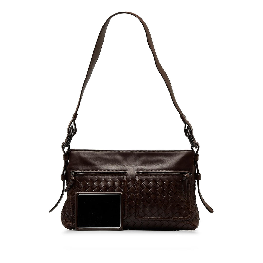 Bottega Veneta Intrecciato Shoulder Bag (SHG-Tn9RnN)