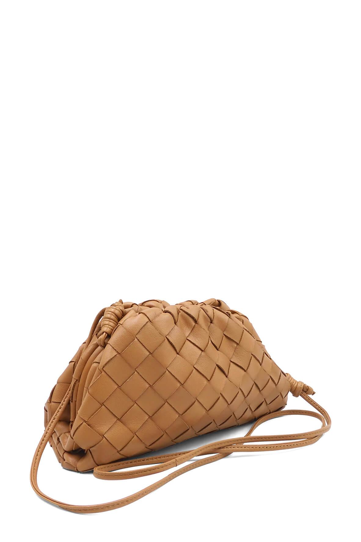 Intrecciato The Mini Pouch Camel