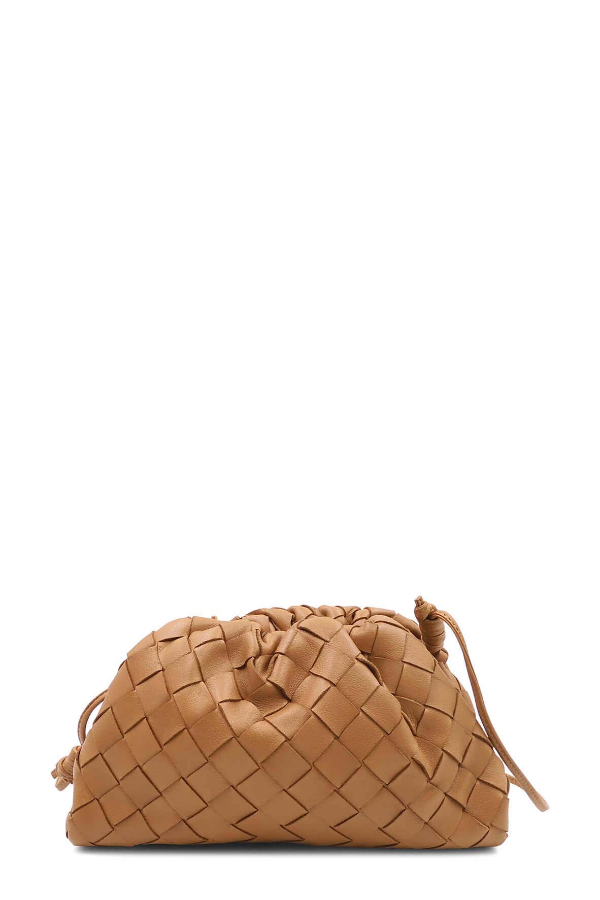 Intrecciato The Mini Pouch Camel