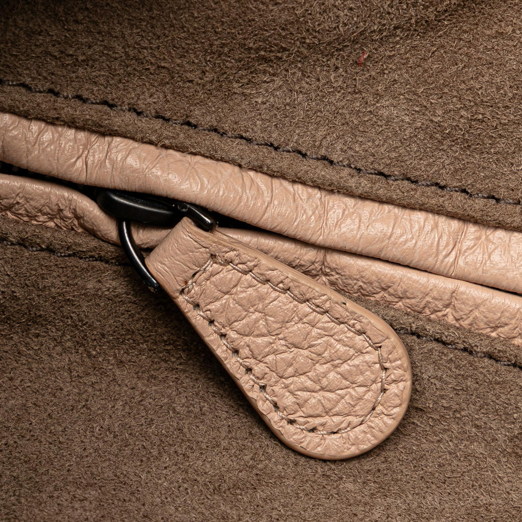 Bottega Veneta Intrecciato-Trimmed Cervo Satchel (SHG-nXWOHX)