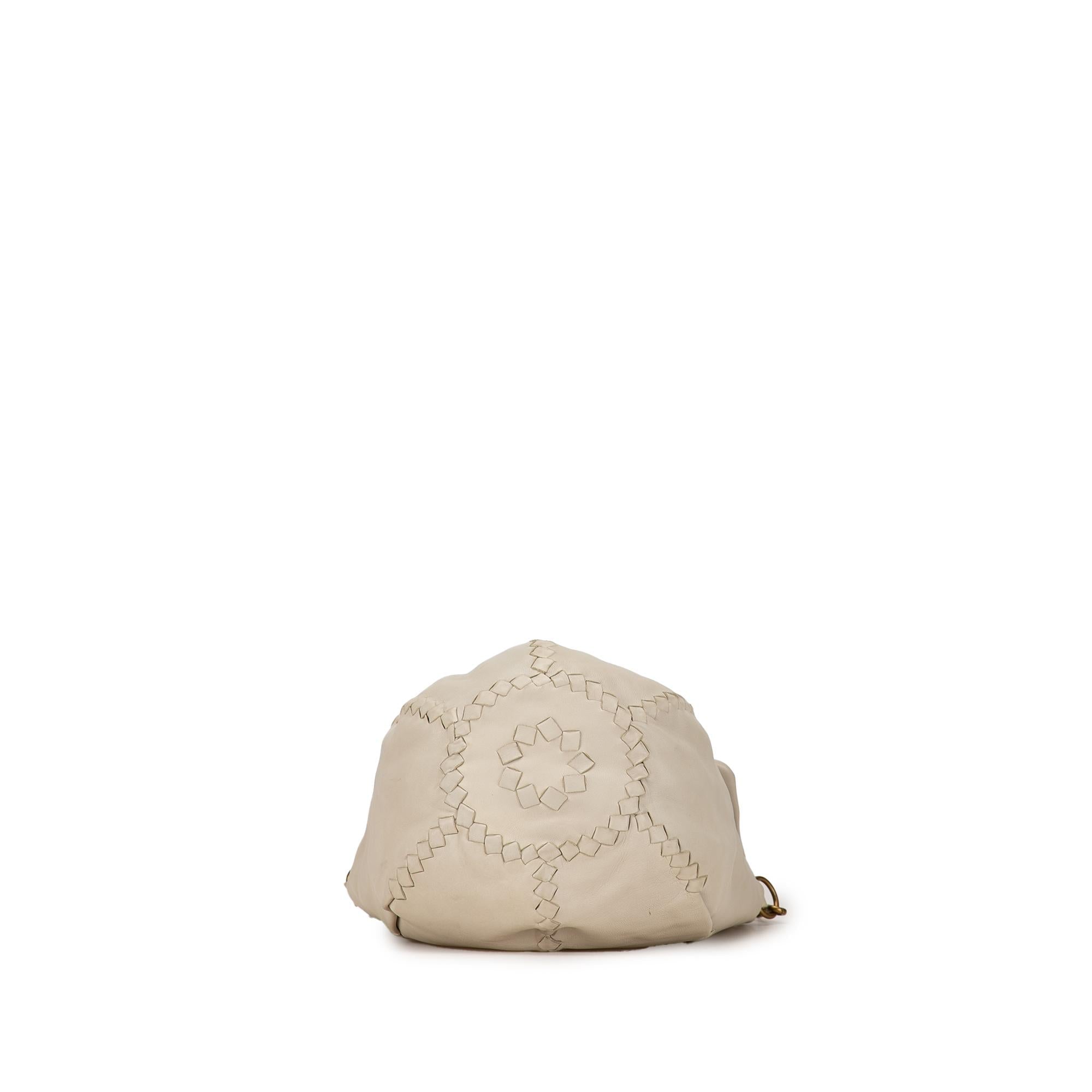 Bottega Veneta Intrecciato-Trimmed Hobo (SHG-Vjy100)