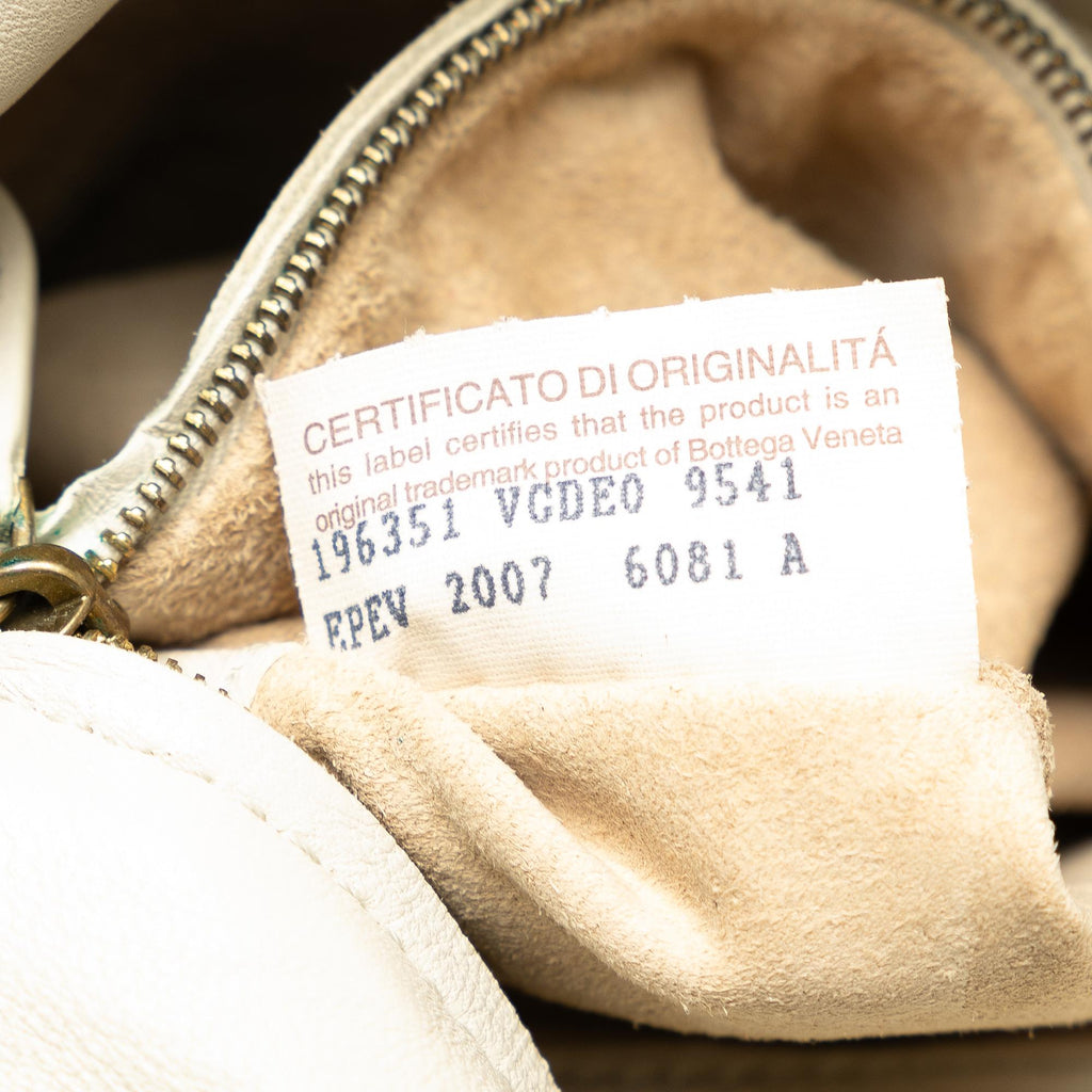 Bottega Veneta Intrecciato-Trimmed Hobo (SHG-Vjy100)