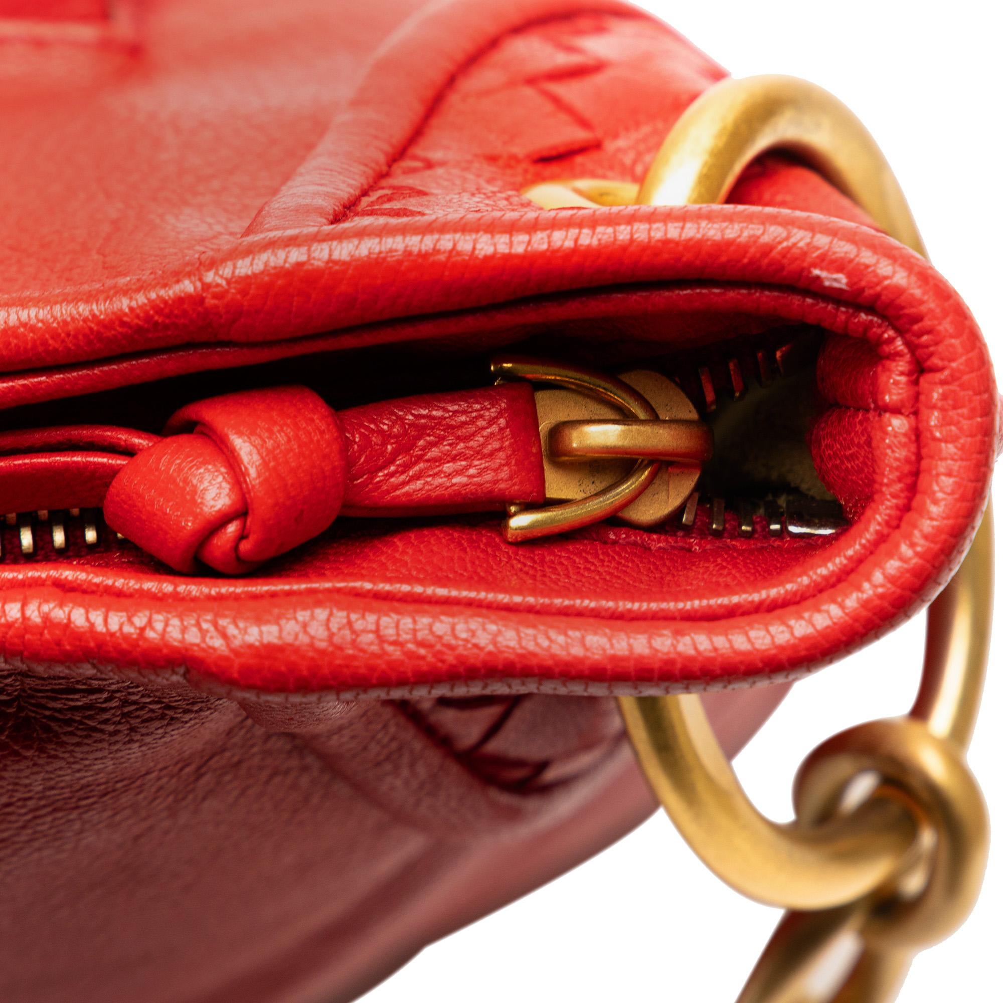 Bottega Veneta Intrecciato Trimmed Leather Shoulder Bag (SHG-3guURJ)
