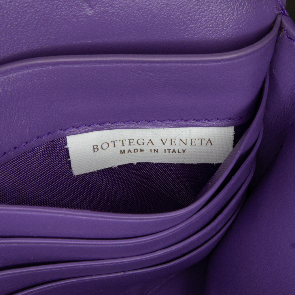 Bottega Veneta Intrecciato Wallet On Strap (SHG-Ar4xk5)