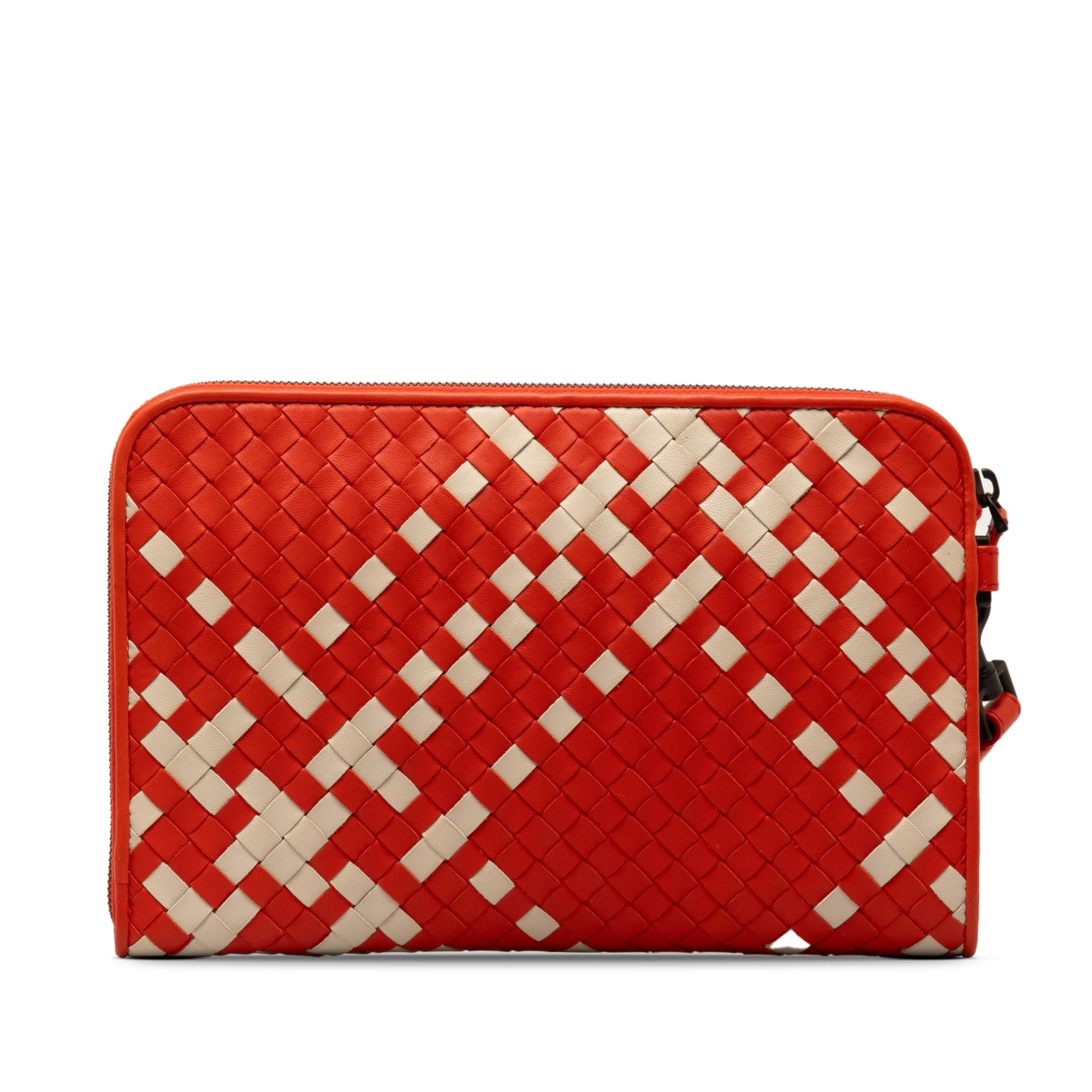 Bottega Veneta Intrecciato Zip Clutch (SHG-rOUcq9)