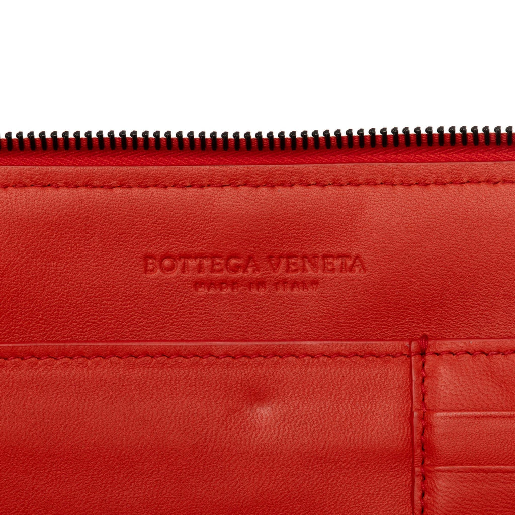 Bottega Veneta Intrecciato Zip Clutch (SHG-rOUcq9)