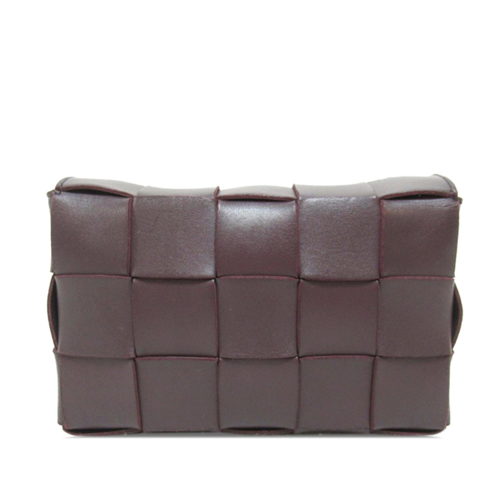 Bottega Veneta Lambskin Intrecciato Cassette (SHG-W9HA1Y)